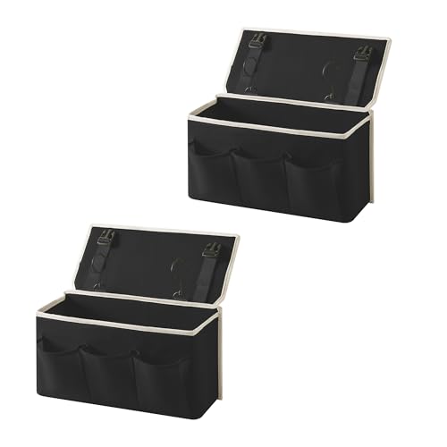 Nachttisch-Caddy/Nachttisch-Organizer, Hängetasche mit drei Optionen, geeignet für Heimbetten, Sofas und Schlafsäle – kann Zeitschriften, Bücher, Telefone, iPads, Fernbedienungen halten. (2er-Pack Nachttisch-Caddy/Nachttisch-Organizer, Hängetasche mit drei Optionen, geeignet für Heimbetten, Sofas und Schlafsäle – kann Zeitschriften, Bücher, Telefone, iPads, Fernbedienungen halten. (2er-Pack von Someteth