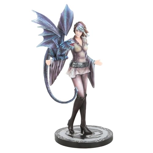 Anne Stokes Drachentrainer Ornament – Drachen und Mädchen Freundschaftsfigur, Fantasy-Kunst-Sammelgeschenk – Mystische Bond-Skulptur aus exklusiver Anne Stokes Kollektion – Something Different Anne Stokes Drachentrainer Ornament – Drachen und Mädchen Freundschaftsfigur, Fantasy-Kunst-Sammelgeschenk – Mystische Bond-Skulptur aus exklusiver Anne Stokes Kollektion – Something Different von Something Different Wholesale