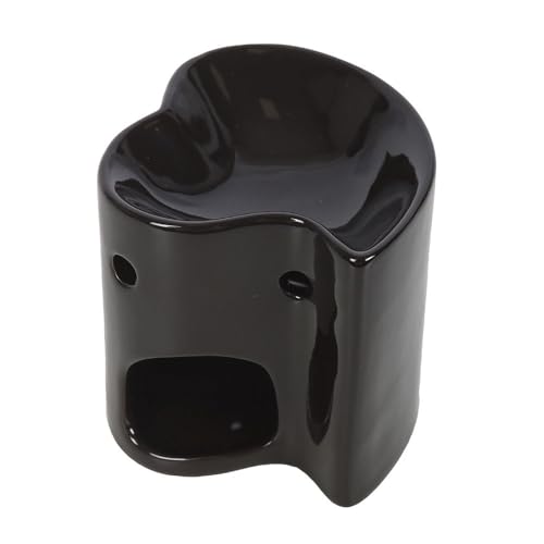 Black Heart Keramik-Ölbrenner - Auffälliges & schwüle Design für Aromatherapie - Langlebig & einfach zu verwenden mit Teelichtern & Duftölen - Ideal für Wohnzimmer, Schlafzimmer oder Badezimmer Dekor Black Heart Keramik-Ölbrenner - Auffälliges & schwüle Design für Aromatherapie - Langlebig & einfach zu verwenden mit Teelichtern & Duftölen - Ideal für Wohnzimmer, Schlafzimmer oder Badezimmer Dekor von Something Different Wholesale