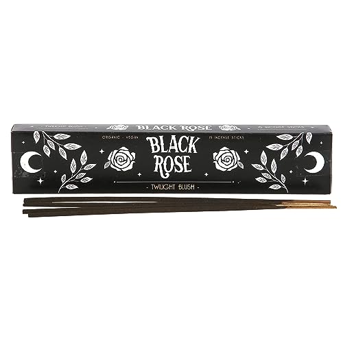 Black Rose Twilight Blush Räucherstäbchen – 15er-Pack vegane & organische handgerollte duftende indische Räucherstäbchen mit Halter – Vorsichtige aromatische Räucherstäbchen Black Rose Twilight Blush Räucherstäbchen – 15er-Pack vegane & organische handgerollte duftende indische Räucherstäbchen mit Halter – Vorsichtige aromatische Räucherstäbchen von Something Different Wholesale