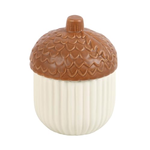 Herbst-Eichel-Ölbrenner – Keramik-Aromatherapie-Diffusor für ätherische Öle, elegante Herbstdekoration für Zuhause oder Büro Herbst-Eichel-Ölbrenner – Keramik-Aromatherapie-Diffusor für ätherische Öle, elegante Herbstdekoration für Zuhause oder Büro von Something Different Wholesale