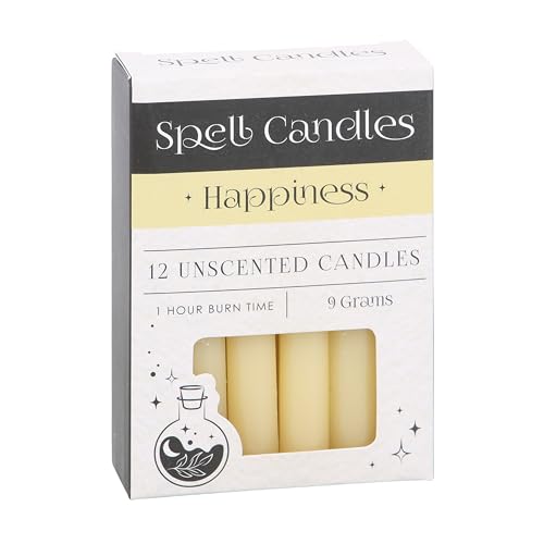 Set mit 12 gelben Zauberkerzen – Ritualkerzen für Glück, Positivität und Kräutermagie – Etwas anderes Kerzenzauberzubehör Set mit 12 gelben Zauberkerzen – Ritualkerzen für Glück, Positivität und Kräutermagie – Etwas anderes Kerzenzauberzubehör von Something Different Wholesale