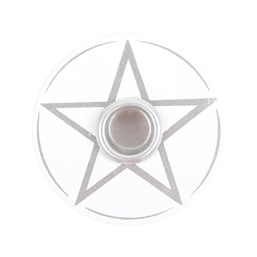 Something Different Wholesale Kerzenständer Pentagramm mit Pentagramm-Design, Weiß Something Different Wholesale Kerzenständer Pentagramm mit Pentagramm-Design, Weiß von Something Different Wholesale