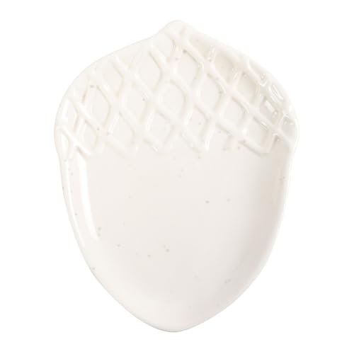 Something Different Wholesale Zarte Keramikschale in Eichelform: dekoratives Tablett für Herbstdekoration – perfekt für Schmuck und Schmuckstücke – verleihen Sie Ihrem Zuhause saisonalen Charme von Something Different Wholesale