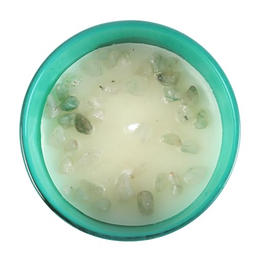 Sternzeichenkerze Schütze mit Ylang-Ylang- und Bernsteinduft, blauen Türkis-Chips und spirituellem Edelstein für Tapferkeit und Vertrauen Sternzeichenkerze Schütze mit Ylang-Ylang- und Bernsteinduft, blauen Türkis-Chips und spirituellem Edelstein für Tapferkeit und Vertrauen von Something Different Wholesale