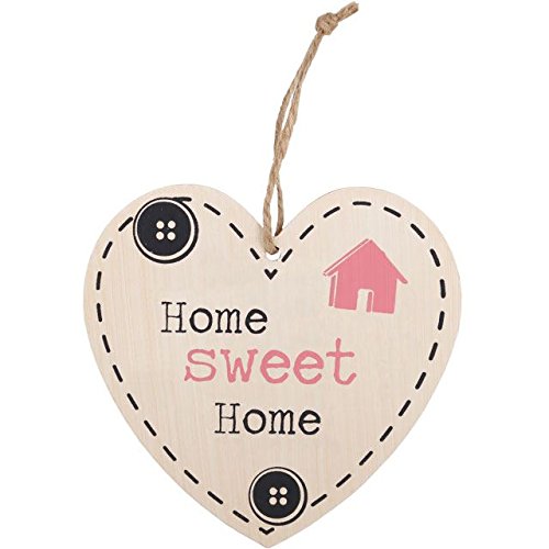 Home Sweet Home Hanging Heart Sign von Something Different