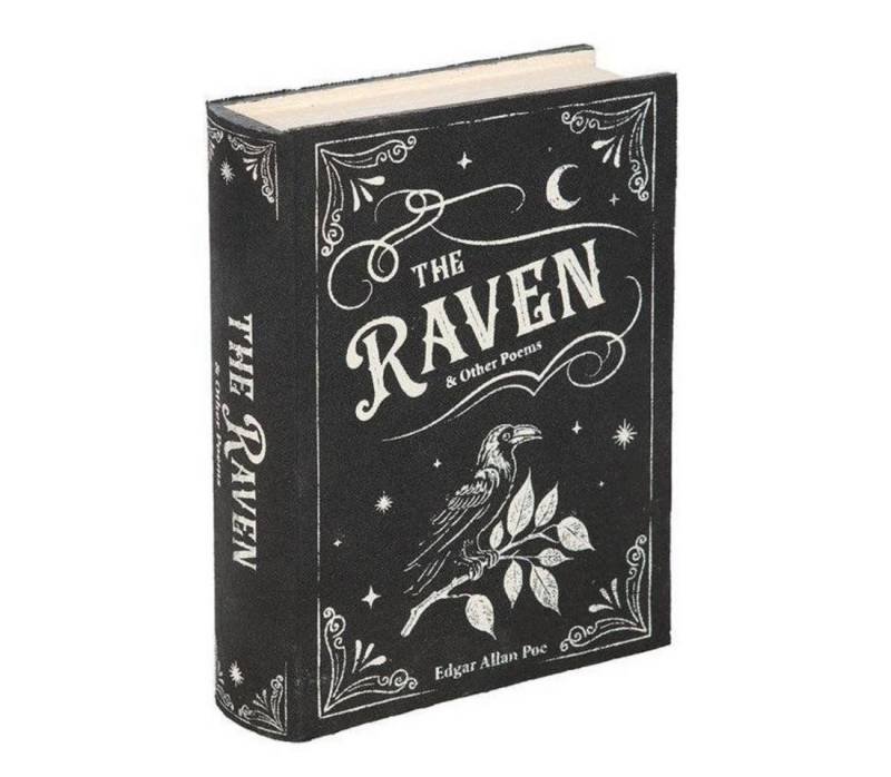 Something Different Aufbewahrungsbox Raven gothic Aufbewahrungsbox in Buchform von Something Different