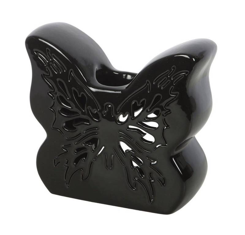 Something Different Duftlampe Duftlampe Teelichthalter schwarzer Schmetterling Something Different Duftlampe Duftlampe Teelichthalter schwarzer Schmetterling von Something Different