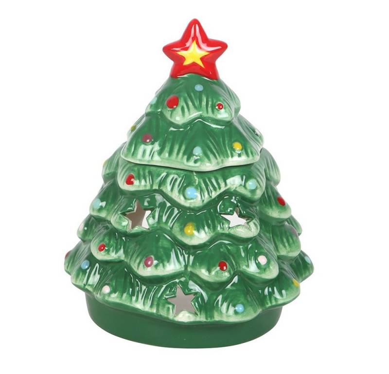 Something Different Duftlampe Nostalgischer Ölbrenner 3D als Weihnachtsbaum, Nostalgischer Ölbrenner 3D als Weihnachtsbaum von Something Different