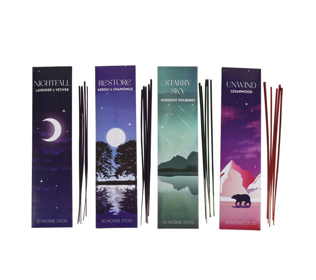 Something Different Räucherstäbchen Räucherstäbchen Geschenkset "The Sleep Collection" 4 Pack. Something Different Räucherstäbchen Räucherstäbchen Geschenkset "The Sleep Collection" 4 Pack. von Something Different
