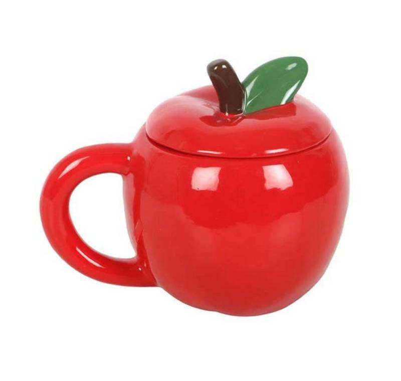 Something Different Tasse Apfelförmiger 3D Becher mit Deckel Something Different Tasse Apfelförmiger 3D Becher mit Deckel von Something Different