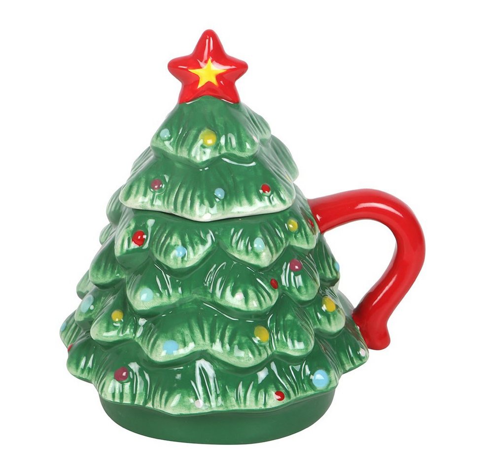 Something Different Tasse Nostalgische Tasse in 3D als Weihnachtsbaum, Nostalgische Tasse in 3D als Weihnachtsbaum Something Different Tasse Nostalgische Tasse in 3D als Weihnachtsbaum, Nostalgische Tasse in 3D als Weihnachtsbaum von Something Different