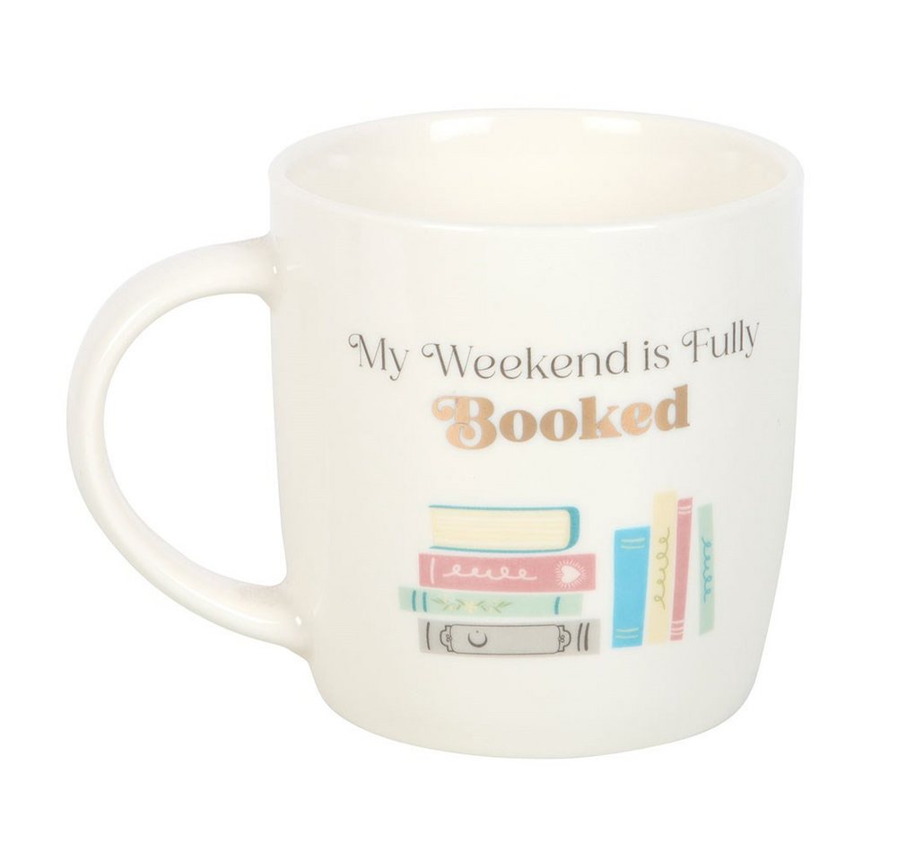 Something Different Tasse Tasse "My weekend is Filly " Buchfreunde "The Book Club" 350 ml, Tasse "My weekend is Filly " Buchfreunde "The Book Club" 350 ml von Something Different