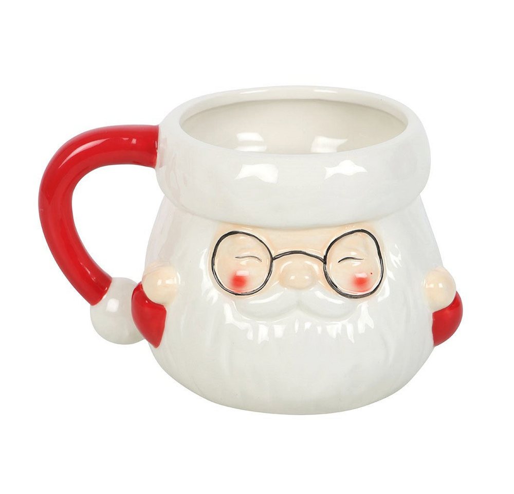 Something Different Tasse Weihnachtsmann 3D Tasse Weihnachten 500 ml, Weihnachtsmann 3D Tasse Weihnachten 500 ml von Something Different
