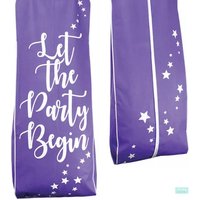 Lila Let The Party Begin Kleidersack - Hochzeitskleid Taschen, Braut Kleidersäcke Brautjungfern von SomethingIvy