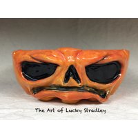Medium -Jol Schale -Versandfertig-Rad Geworfen, Hand Verändert & Geformt. Einfach Ein Freundliches Gesicht, Um Suppe, Eis, Müsli von SomethingLucky13
