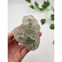 Grüner Natürlicher Fluorit. 100% Natürliche Fomation. Xianghualing Mine, Hunan, China. Rohgrüner von SomethingMined