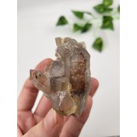 Orange Fluss Hämatit Enthalten Quarz Cluster. 100% Natur. Hämatit-Spektren & Phantome von SomethingMined