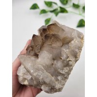 Orange Fluss Hämatit Enthalten Quarz Cluster. 100% Natur. Hämatit-Spektren von SomethingMined