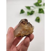 Orange Fluss Hämatit Enthalten Quarz Cluster. 100% Natur. Phantom von SomethingMined