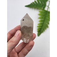 Rauchquarz Punkt Mit Klarem Abschluss. 100% Natürliche Auflösung. Brazilien von SomethingMined