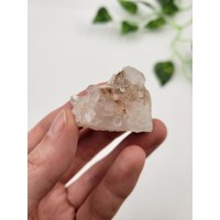 Rhodochrosit in Quarzspitzen Seltenes Mineral, Bulgarien von SomethingMined