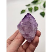 Rohe Amethystwurzel Natürliche Terminierung, Einzigartige Einschlüsse Rohe Amethystwurzel Natürliche Terminierung, Einzigartige Einschlüsse von SomethingMined