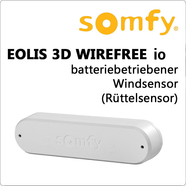 SOMFY EOLIS 3D WireFree IO Funkwindsensor (weiß) von Somfy