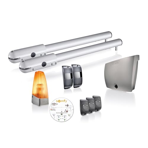 Somfy 1240630 - SGS Line RTS-Motorisierung für Drehtore | Lieferung mit 3 Keytis-Fernbedienungen, orangefarbenem Licht und Lichtschranke | TaHoma Switch kompatibel Somfy 1240630 - SGS Line RTS-Motorisierung für Drehtore | Lieferung mit 3 Keytis-Fernbedienungen, orangefarbenem Licht und Lichtschranke | TaHoma Switch kompatibel von Somfy