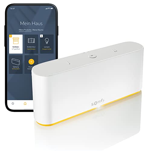 Somfy TaHoma Switch 1870595 - Smart Home Zentrale für das vernetzte Zuhause - Kompatibel mit io, RTS, HomeKit und Zigbee 3.0 - für Ihr intelligentes Zuhause - Smart Home - Einfach zu installieren von Somfy