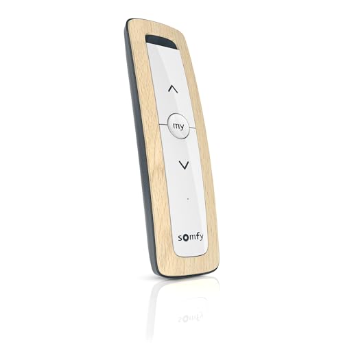 Somfy 1870641 - Fernbedienung für motorisierte Rollläden und Markisen - Situo 1 io Natural | Zur Steuerung von 1 Motor oder 1 Gruppe von Funkmotoren io von Somfy