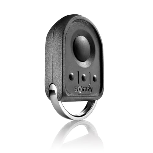Somfy 1870879, 4-Kanal Mini-Handsender KeyGo 4 RTS, Steuerung bis zu 4 Antriebe mit Somfy RTS, u.a. für Garagentore, bis 30m Reichweite, Anbringung am Schlüsselbund möglich, inkl. Batterien Somfy 1870879, 4-Kanal Mini-Handsender KeyGo 4 RTS, Steuerung bis zu 4 Antriebe mit Somfy RTS, u.a. für Garagentore, bis 30m Reichweite, Anbringung am Schlüsselbund möglich, inkl. Batterien von Somfy