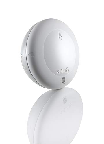 Somfy 2401220 - Funk-Temperatursensor Thermis WireFree io, Batteriebetrieben, Kompatibel mit TaHoma (Switch) von Somfy