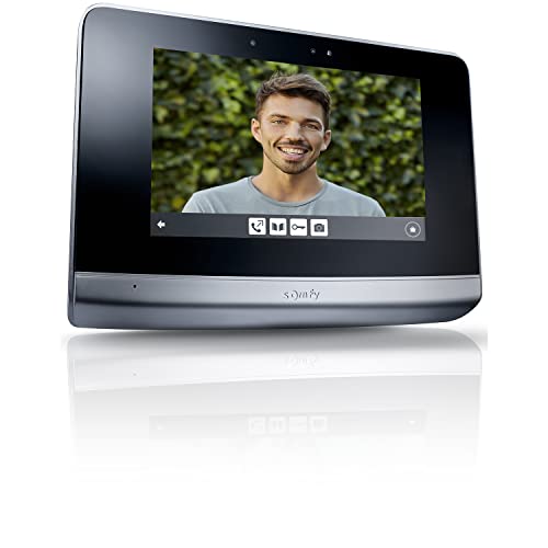 Somfy 2401458 - Touchscreen Display zur Erweiterung der V500 RTS Video-Türsprechanlage | 7" Farbmonitor von Somfy