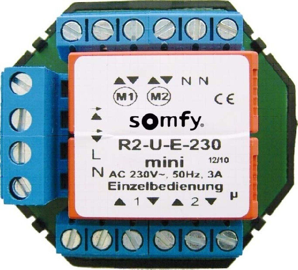 Somfy Klemmen Somfy Trennrelais TR2-U-E-230 mini von Somfy