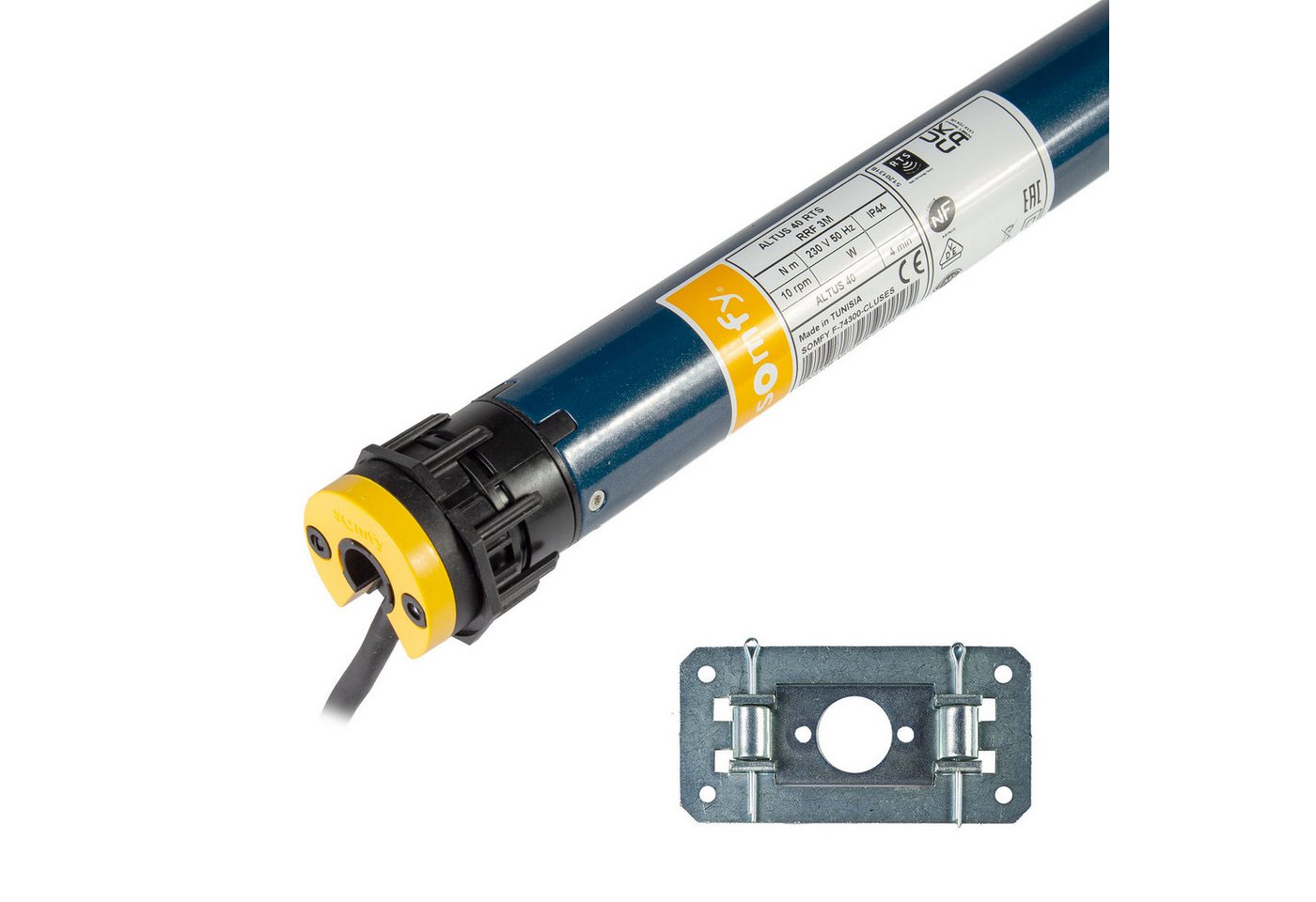 Somfy Rollladenmotor Altus 40 RTS 13/10 Funk inkl. Adapterset SW40 Universal-Splintlager Somfy Rollladenmotor Altus 40 RTS 13/10 Funk inkl. Adapterset SW40 Universal-Splintlager von Somfy