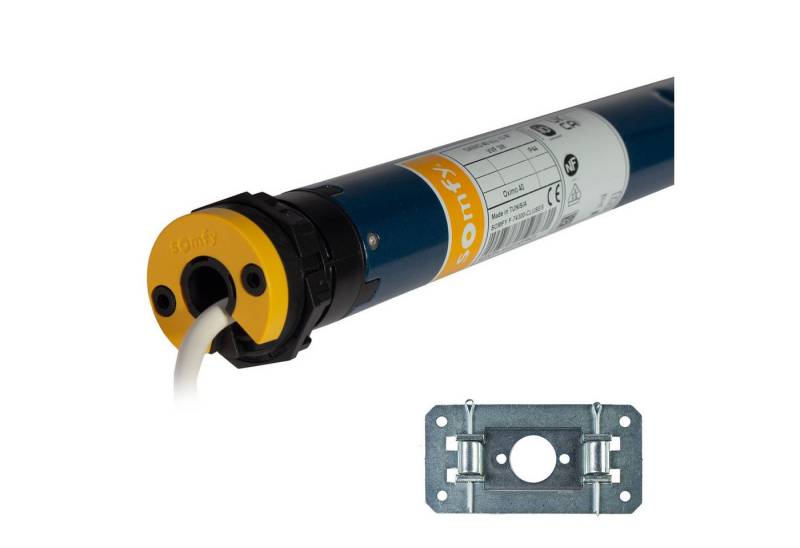 Somfy Rollladenmotor Oximo 40 io Funk Rollladenmotor 9-13 Nm inkl. SW40 Adapter + Lager von Somfy