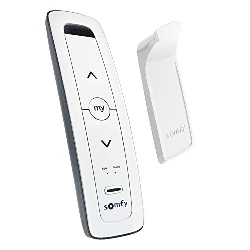 Somfy Situo 1 A/M iO Pure II Funkhandsender mit Automatikschalter Jalousien, Rollladen, Screens, Markise, Garagentor, Hoftor, Licht Ein/Aus Fernbedienung Funkempfanger von Somfy