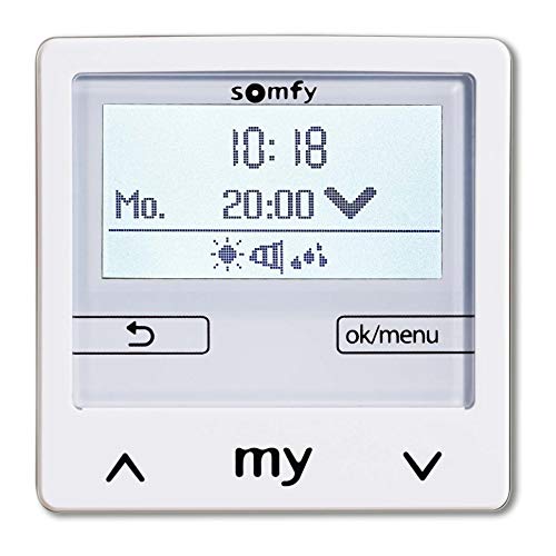 Somfy Soliris Smoove Steuerung 1818315 IB+ Pure Wh o.Rahmen Jalousiesteuerung 3660849544485 von Somfy