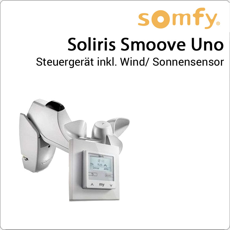 Somfy Soliris Smoove Uno Kit inkl. Rahmen Somfy Soliris Smoove Uno Kit inkl. Rahmen von Somfy