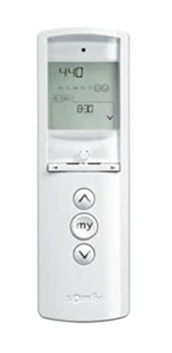 Somfy Telis 1 Chronis RTS Fernbedienung w/Timer, in weiß (# 1805237) von Somfy