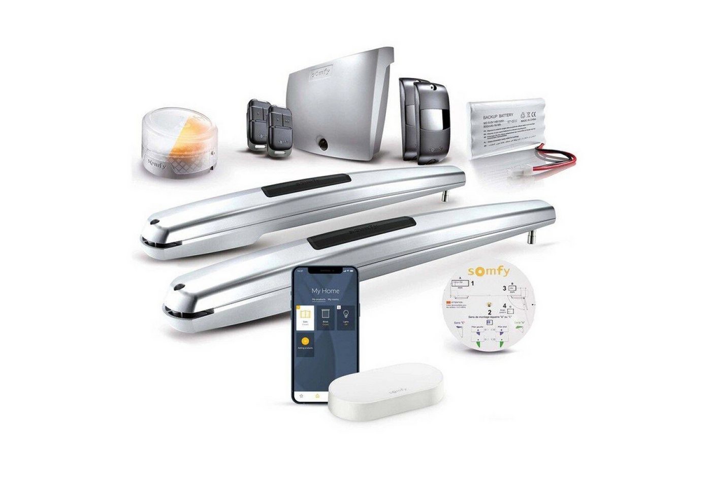 Somfy Türschließer Somfy Exavia Star Connect Kit – Online-Steuerung für Flügeltore, (1-tlg) von Somfy