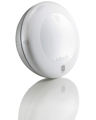 Somfy 2401219 - Funk-Sonnensensor Sunis WireFree io | Batteriebetrieben | Kompatibel mit TaHoma (Switch), Weiß von Somfy