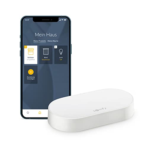 Somfy 1870755 - Connectivity Kit | Steuerung von Somfy Motoren und Beleuchtung | Kompatibel mit io & RTS Motoren | Sprachsteuerung über den Google Assistant, Amazon Alexa, HomeKit von Somfy