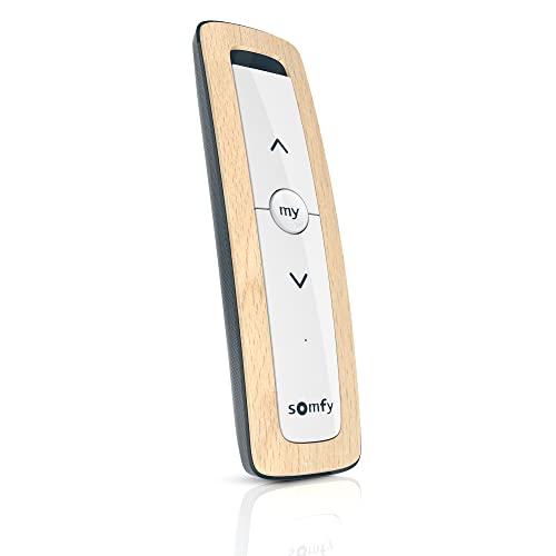 somfy Situo 1 RTS II Fernbedienung für motorisierte Rollläden, Natur-/Holzeffekt (1870412) (Situo 1 RTS II (1-Kanal)) von Somfy