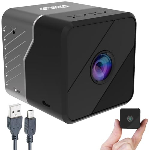 Somikon Kamera: Mobile Mini-Full-HD-Überwachungskamera, PIR-Sensor, 6 Monate Stand-by (Spy Camera, Spionagekamera, hochauflösend) von Somikon