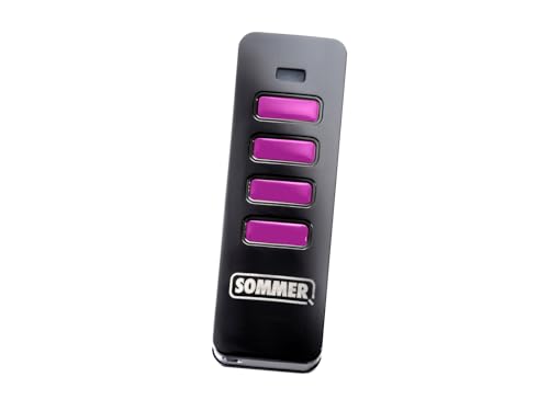 SOMMER PEARL VIBE Handsender Funk Fernbedienung 4-Kanal (4019V001 (Vibe) schwarz/rose) von SOMMER