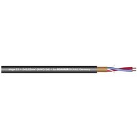 Sommer Cable 200-0001 Mikrofonkabel 2 x 0.22mm² Schwarz Meterware von Sommer Cable