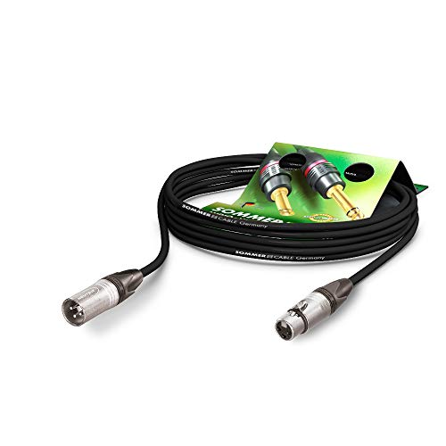 Sommer Cable AES/EBU - DMX512 110 Ohms SC-Binary 234 MKII XLR NC3MXX / XLR NC3FXX Neutrik, schwarz (10m) von Sommer Cable