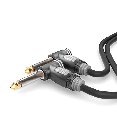 Sommer Cable HBA-6A-0090 Klinke Audio Anschlusskabel [1x Klinkenstecker 6.3 mm (Mono) - 1x Klinkenstecker 6.3 mm (Mono) von Sommer Cable